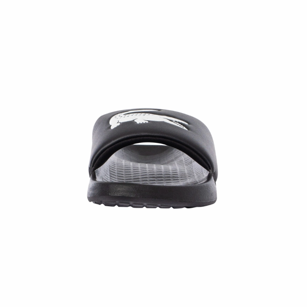 LACOSTE 7-45CMA0002312 CROCO 1.0 MN'S (Medium) Black/White Synthetic Sandals Dynamic Edge shape fit