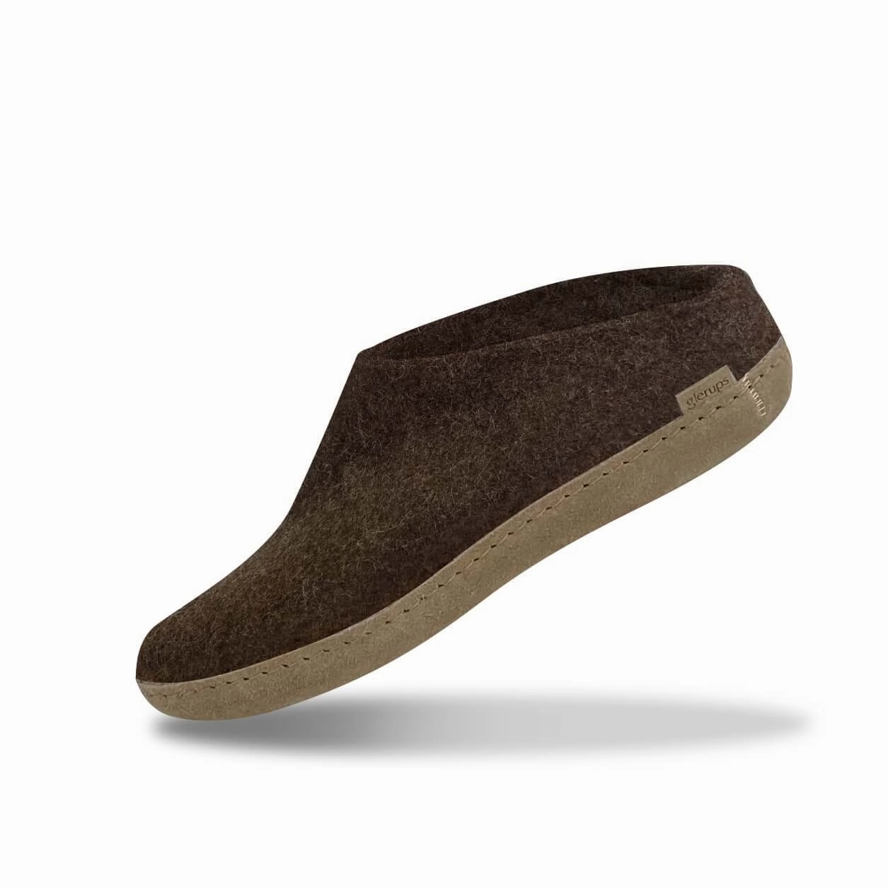 Waterproof Wear Lightweight Wear Slip-on with leather sole - Nature brown