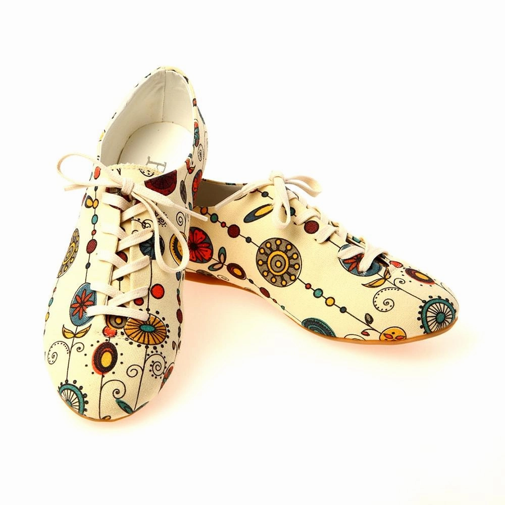Forest Mood Flowers Ballerinas Shoes SLV038