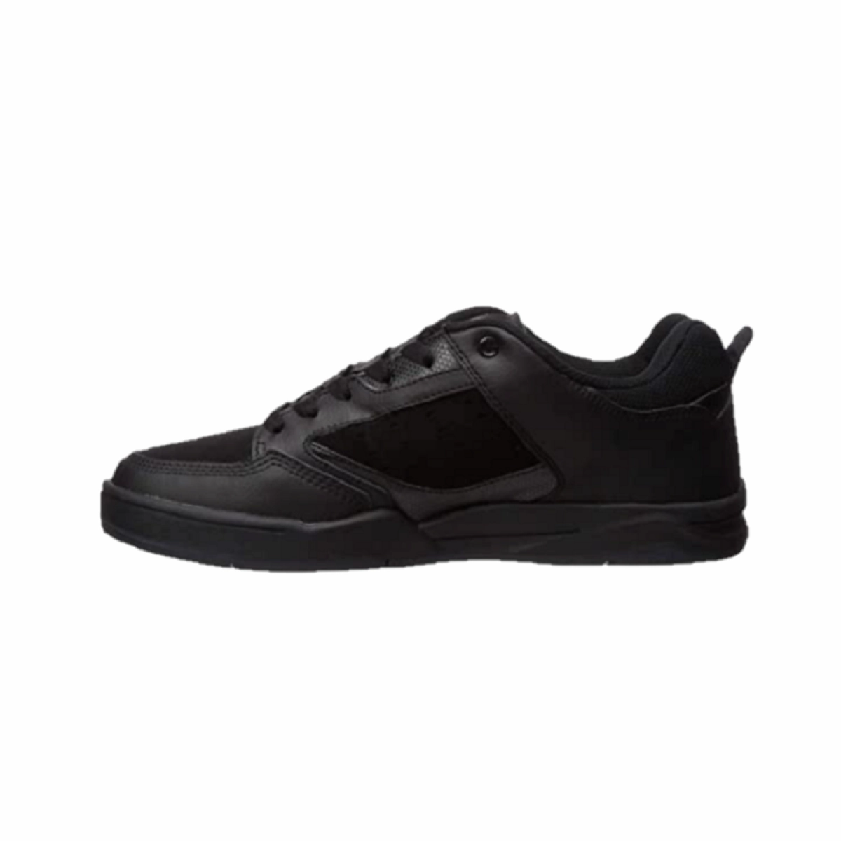 ETNIES 4101000402 540 CARTEL MN'S (Medium) Black/Black/Grey Leather/Synthetic Skate Shoes Bend Step Timeless Comfort