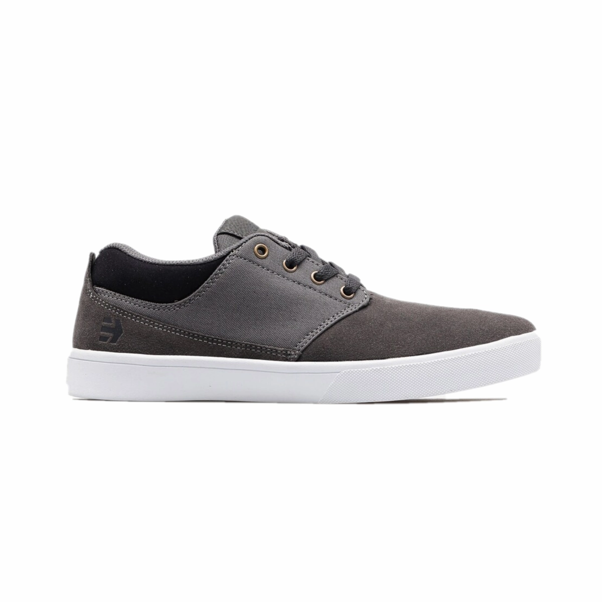 Pro Lacing ETNIES 4101000436 020 JAMESON MT MN'S (Medium) Gray Suede & Canvas Skate Shoes