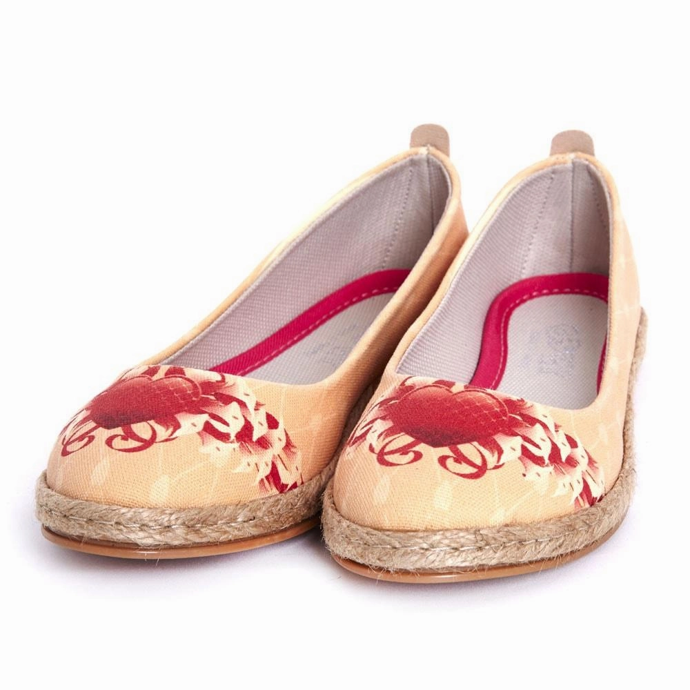 Heart Ballerinas Shoes FBR1191 Comfort Shank