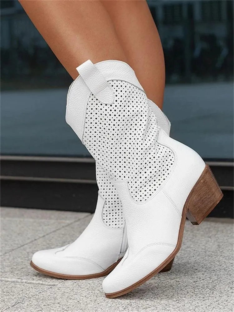 La  Bottes de cowboy respirantes, lgantes et confortables Roper Cowgirl Boots