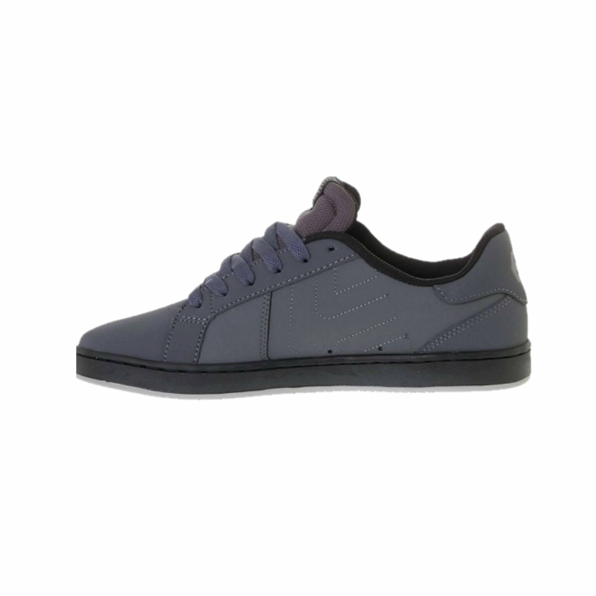 Comfort Performance gentle touch ETNIES 4101000416 022 FADER LS MN'S (Medium) Dark Grey/Black Nubuck Skate Shoes