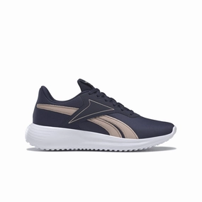 Neutral Walk REEBOK H00891 LITE 3.0 WMN'S (Medium) Navy/Rose Gold/White Textile Running Shoes