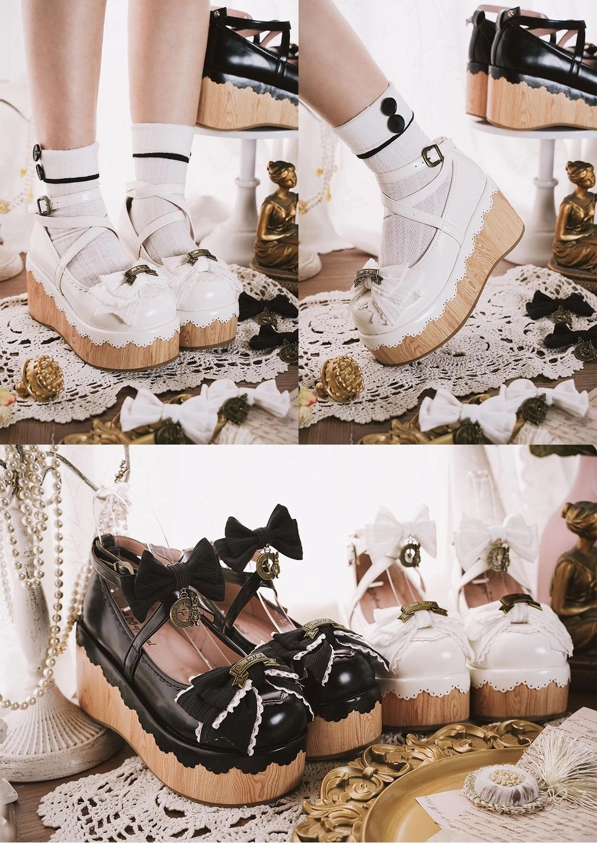 MODO~Hide and Seek~Kawaii Lolita Platform Shoes Thick Sole Shoes The Best Asics Walking Shoe