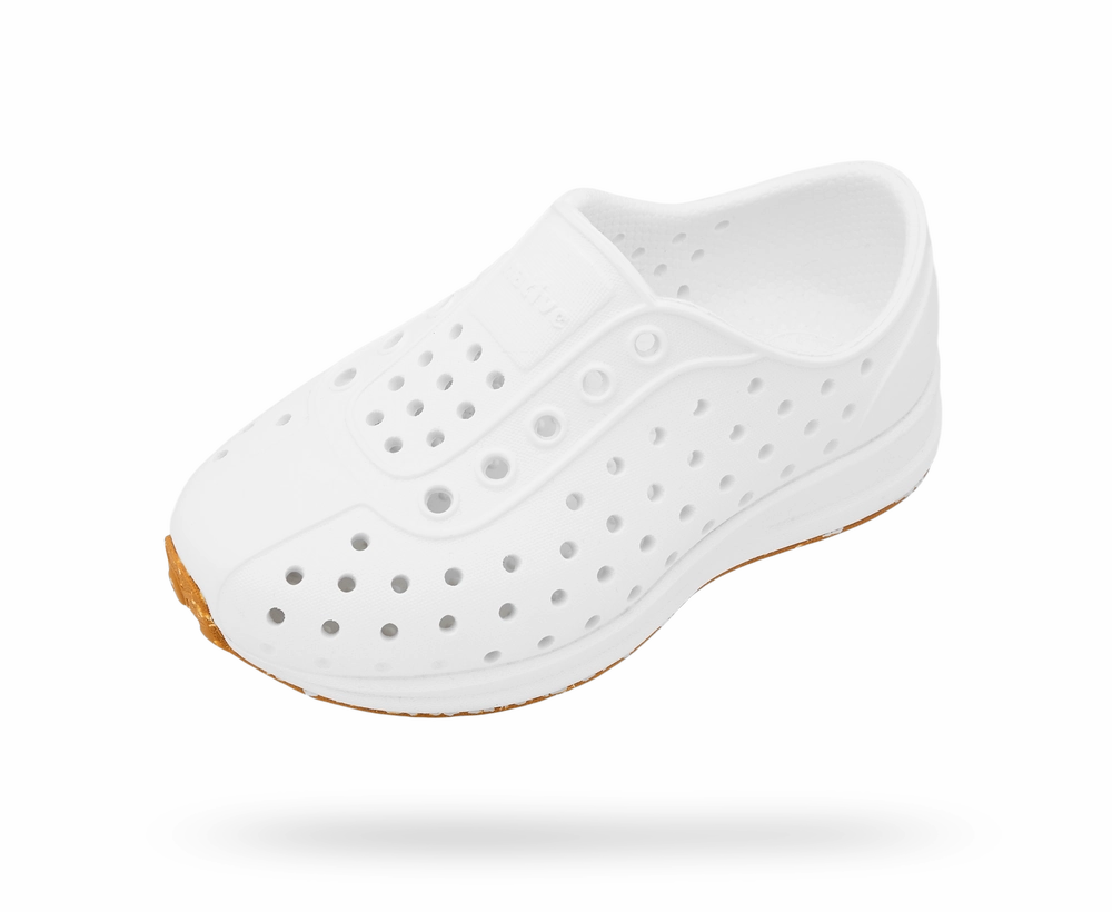 Native Shoes Child Robbie Sugarlite - Shell White / Shell White Asics Shoes Duomax