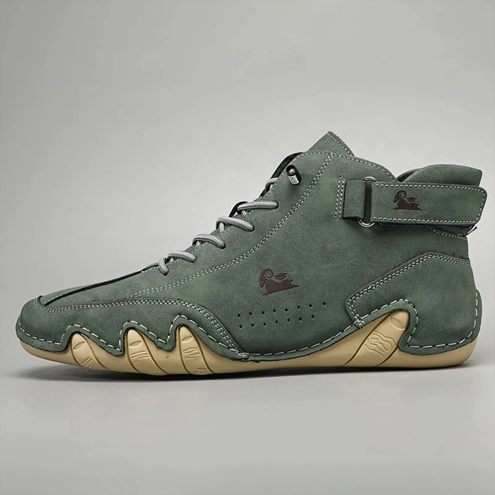 Unisex Handmade Suede Velcro Waterproof High Boots Adidas Shoes Yeezy