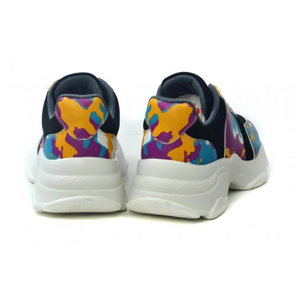 Heart Glow Sneaker Shoes POD103