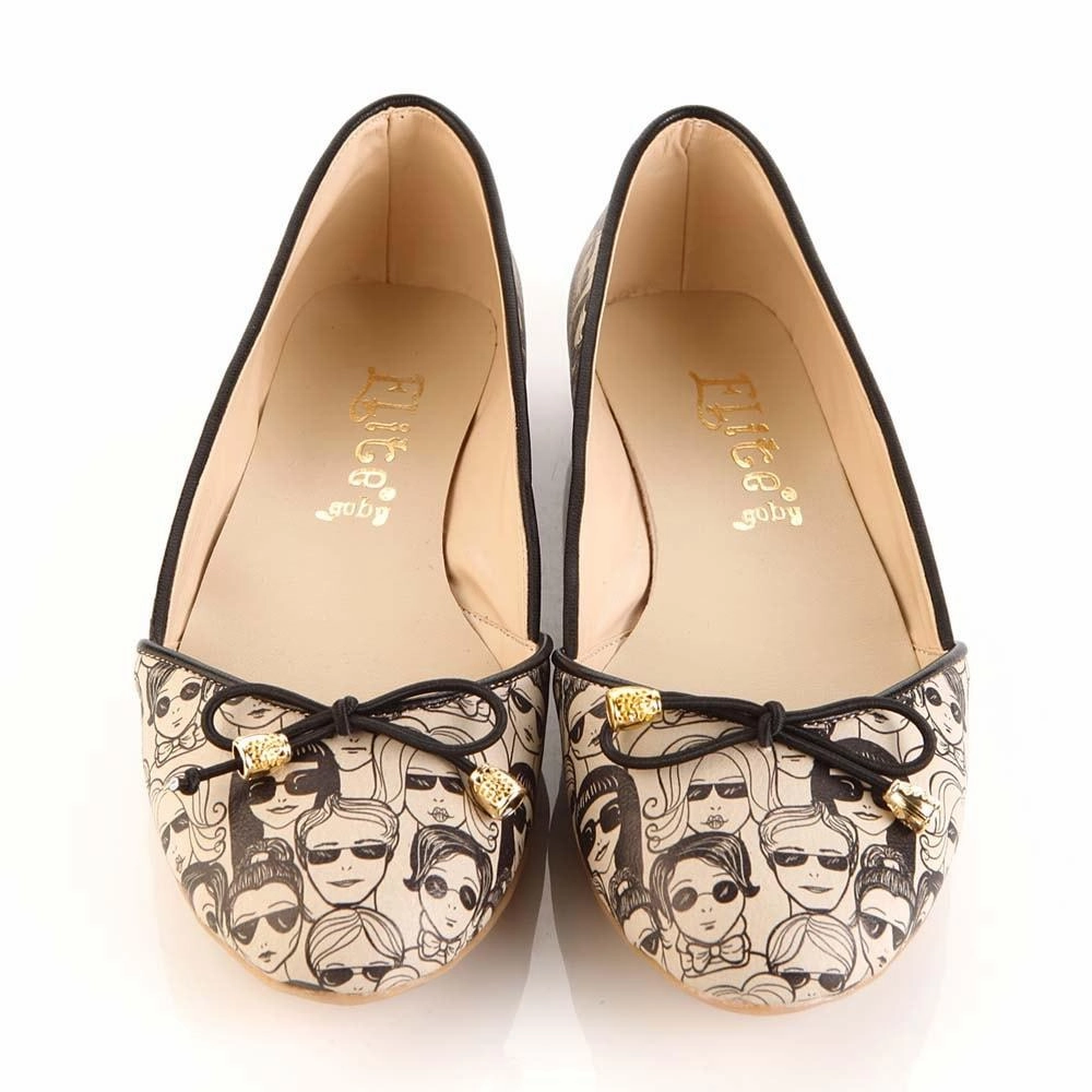 Dance Floor Face to Face Ballerinas Shoes OMR7103