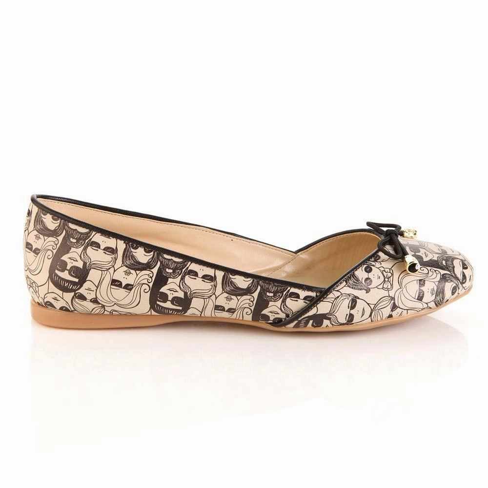 Joy Mood Kids Play Face to Face Ballerinas Shoes OMR7103