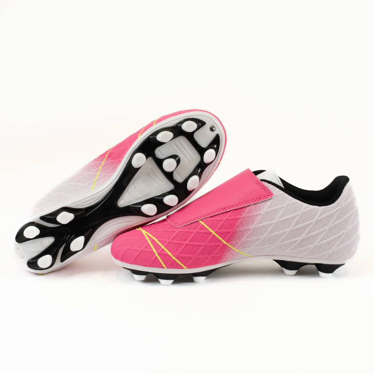 Waterproof Knee High Boots Precision Matrix FG Football Boots - Youth - Pink/White