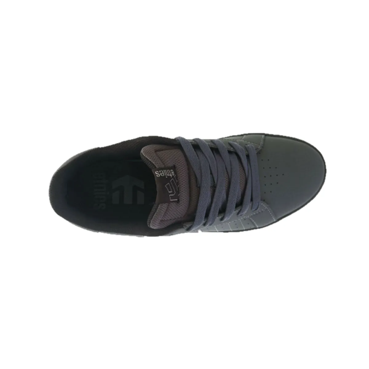 ETNIES 4101000416 022 FADER LS MN'S (Medium) Dark Grey/Black Nubuck Skate Shoes Suburban Ride Free Action