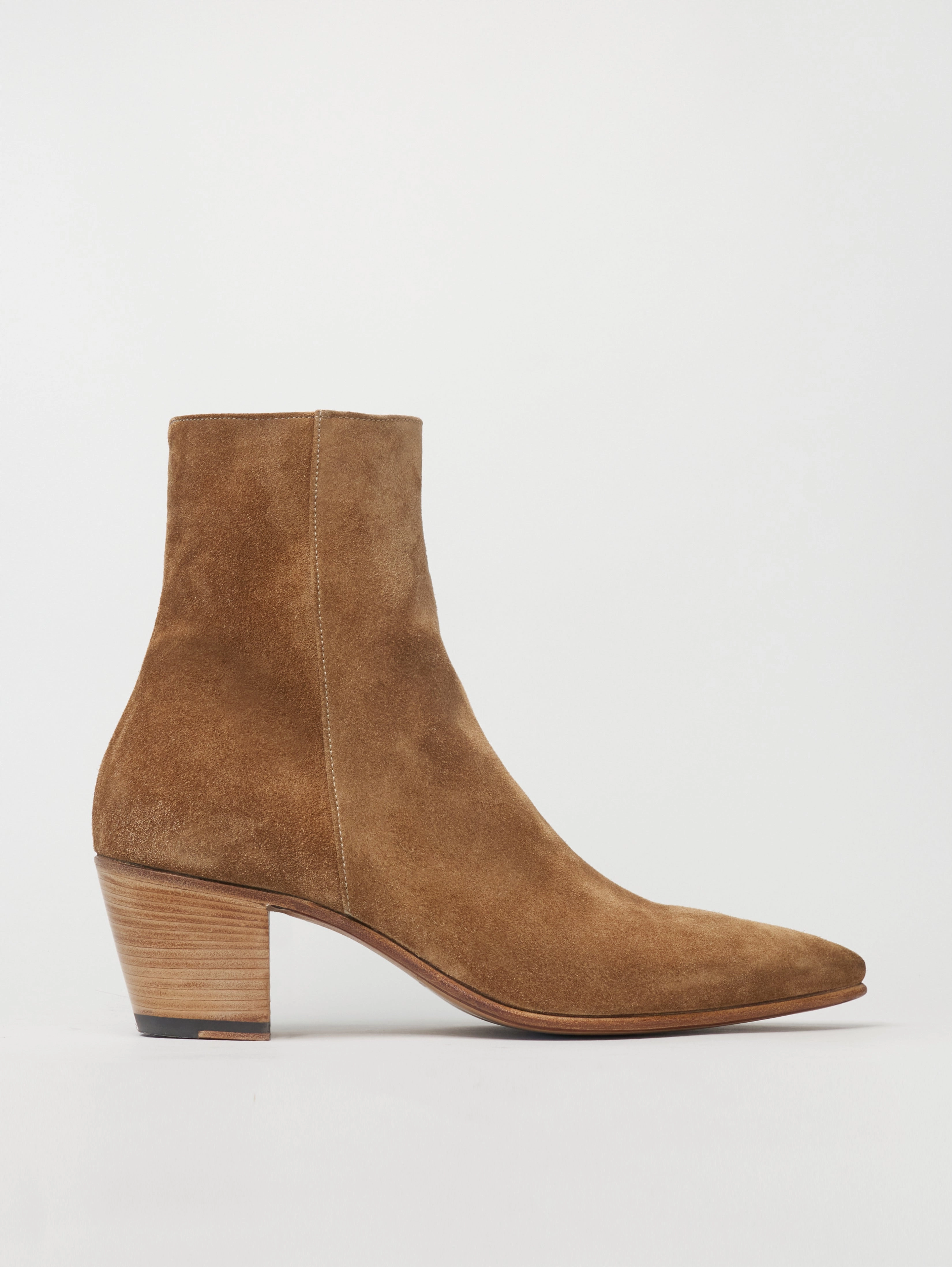 Knee Boots Sale NICO 60MM ANKLE BOOT IN TOBACCO SUEDE