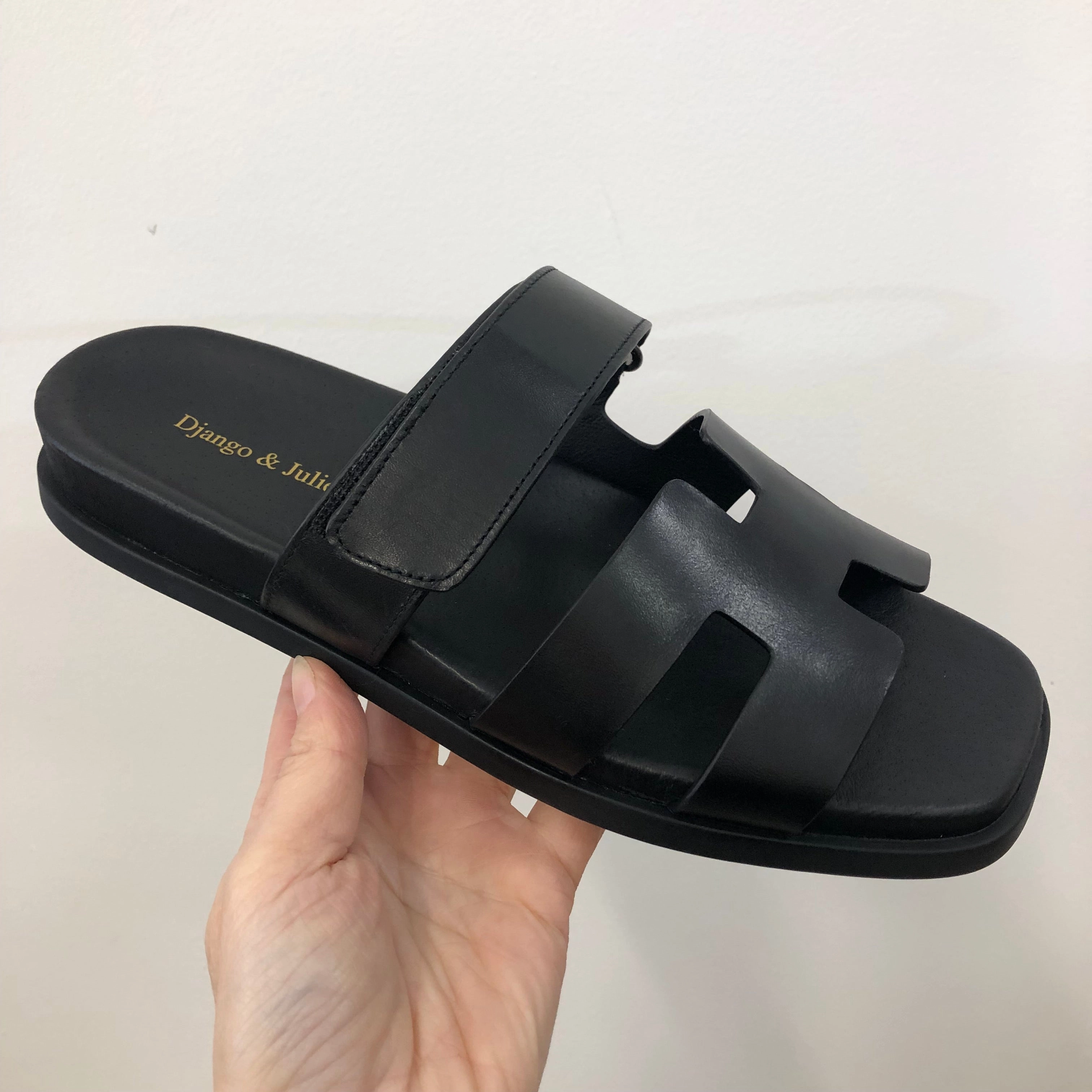 Django and Julliette Nodette ~ Black ~ Tan ~ Leather Multi Shade All-day Casual Footwear