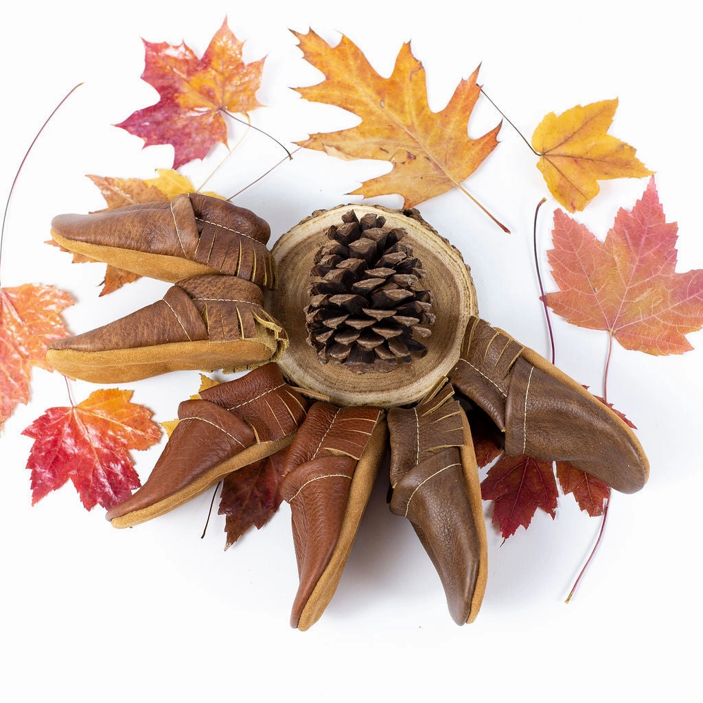 Shoes Heels Russet, Chestnut, Tumbleweed Moccs Shoes Baby and Toddler