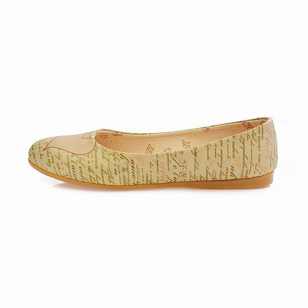 Star Edge Love Ballerinas Shoes 1043