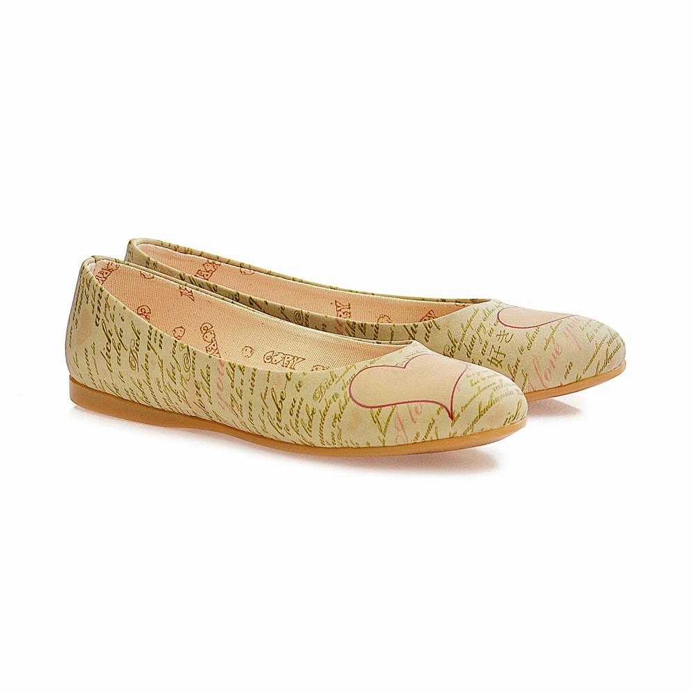 Club Night Love Ballerinas Shoes 1043