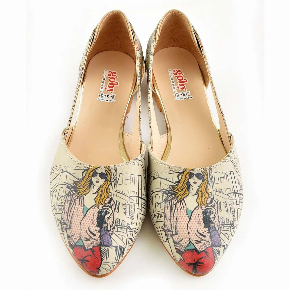 Fashion Girl Ballerinas Shoes OMR7004 Canvas Cool