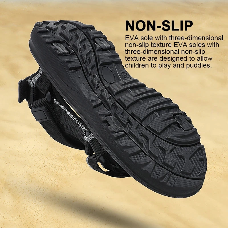 Asics Upcourt 2 Volleyball Shoes Fashion Kids Sandals Shoes Soft Sole Non-slip Boys Girls Sandals Toddler Children's Shoes 2024 Summer Beach