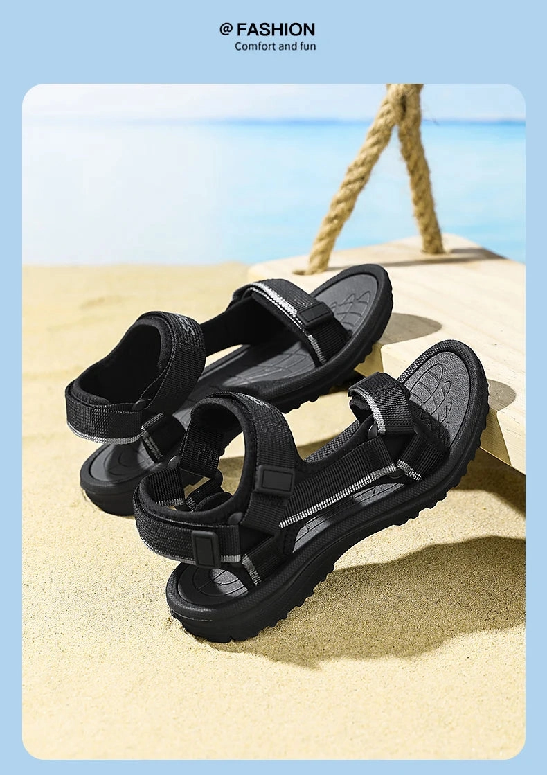 Fashion Kids Sandals Shoes Soft Sole Non-slip Boys Girls Sandals Toddler Children's Shoes 2024 Summer Beach Asics Shoes For Bad Knees