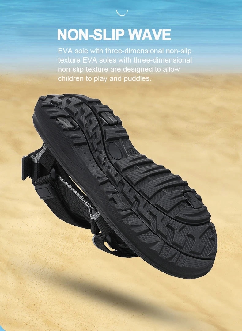 Asics Shoes Sale Uk Fashion Kids Sandals Shoes Soft Sole Non-slip Boys Girls Sandals Toddler Children's Shoes 2024 Summer Beach