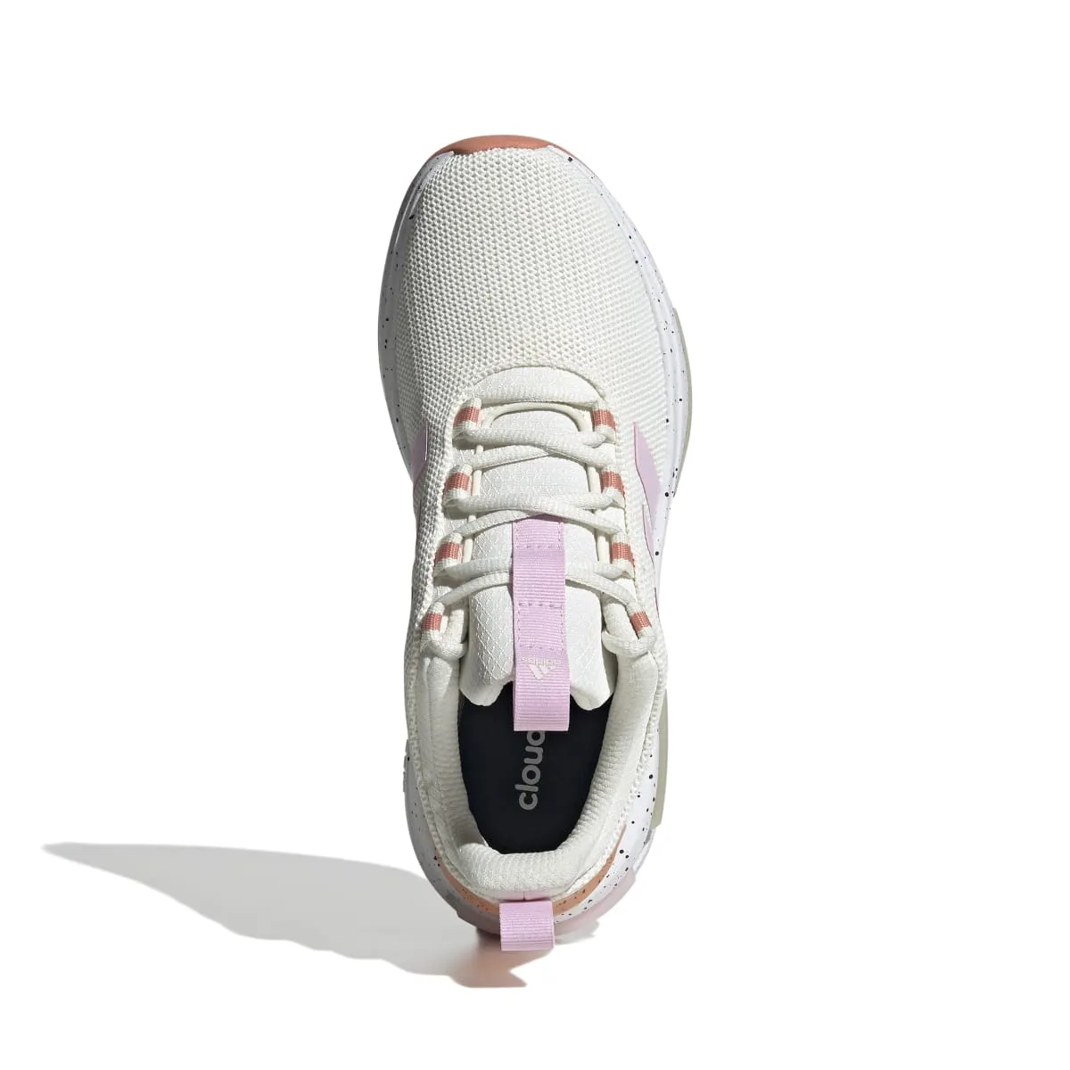 Holiday Comfort Peak Hike ADIDAS IF0044 RACER TR23 WMN'S (Medium) White/Orchid/Beige Textile Running Shoes