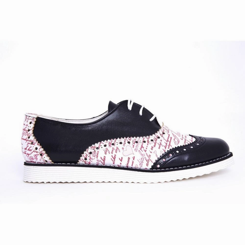 Kind Step Indoor I Love You Oxford Shoes GNG101