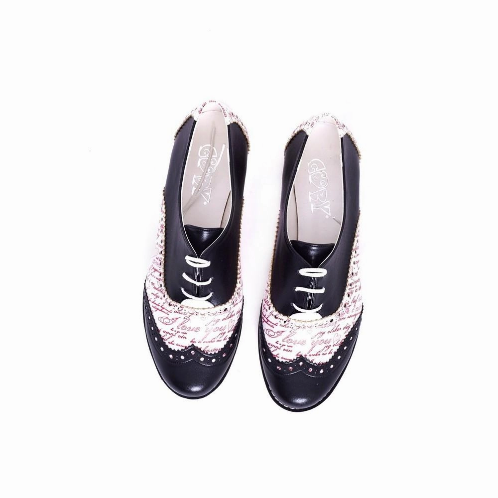 I Love You Oxford Shoes GNG101 Top Rated