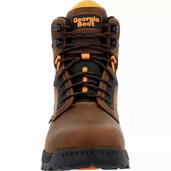 Eh Steel Toe Work Boots Georgia Boot Men's TBD Alloy Toe Waterproof Work Boot GB00597