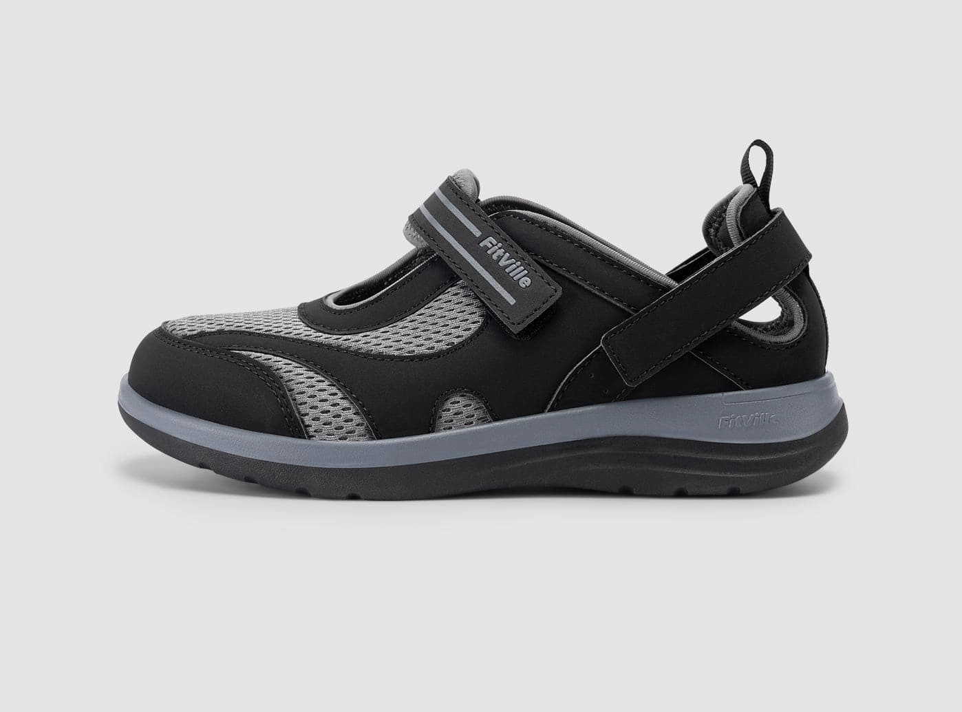 Best Shoes For Flat Feet Standing FitVille Women's FlexiWalk Mary Jane Sandal V1