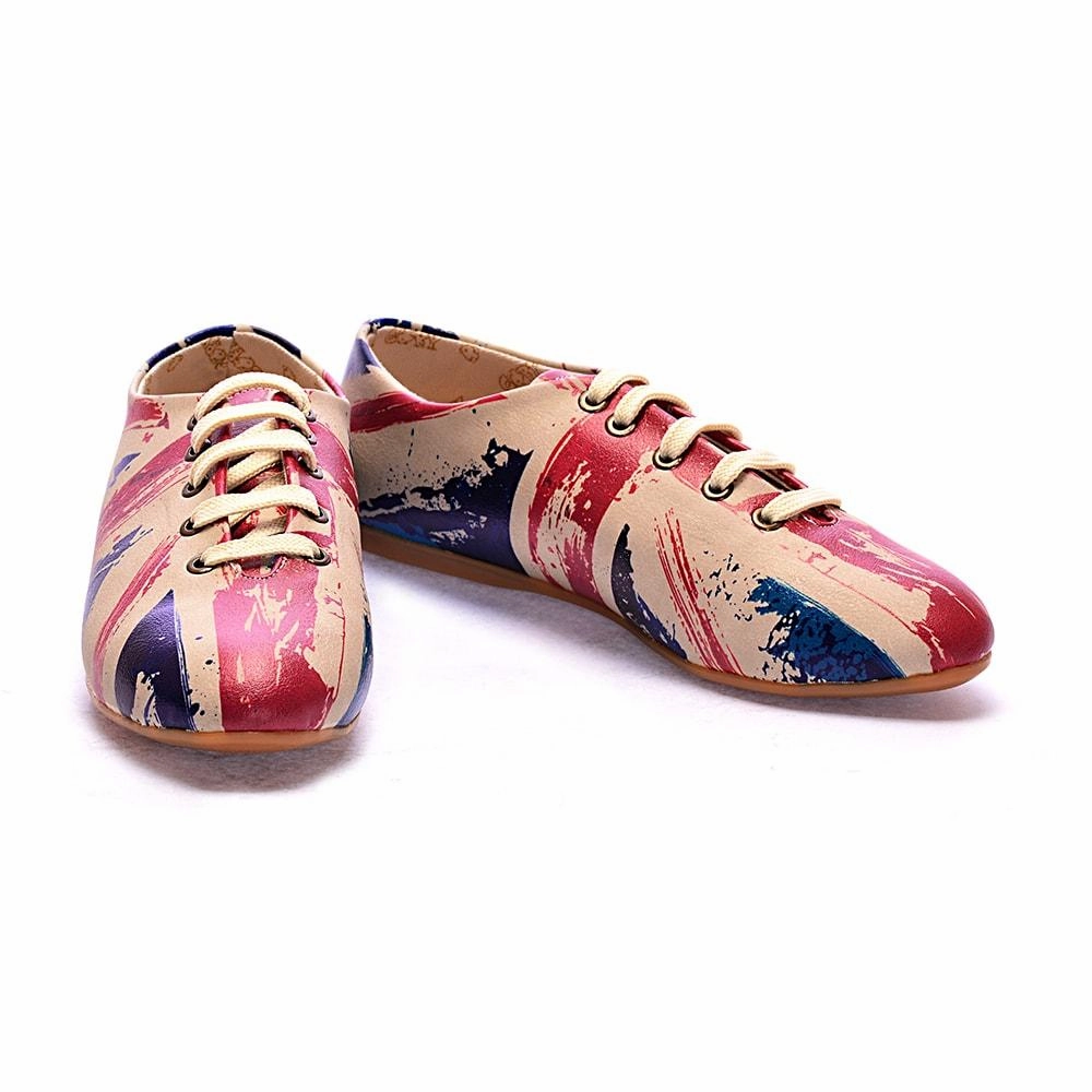 Fashion Glow Arch Fit Flag Ballerinas Shoes SLV047