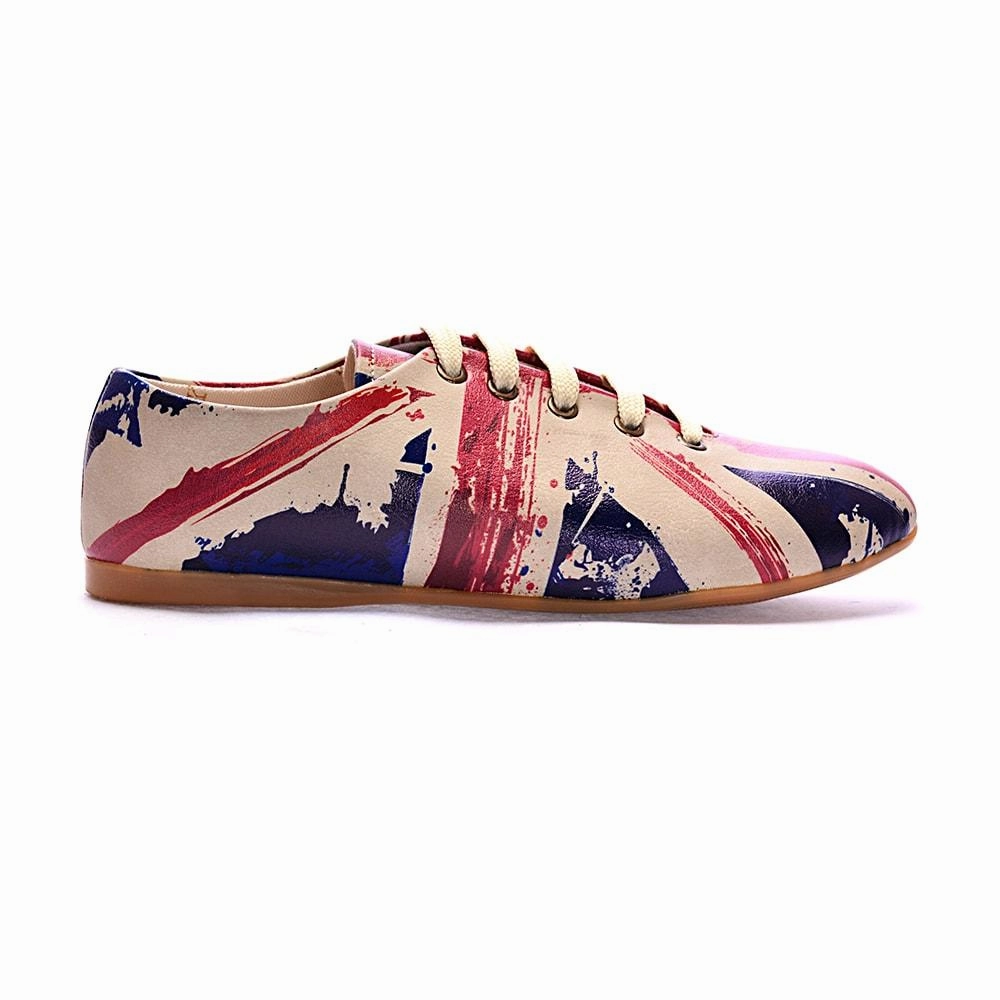 Fashionable Flag Ballerinas Shoes SLV047