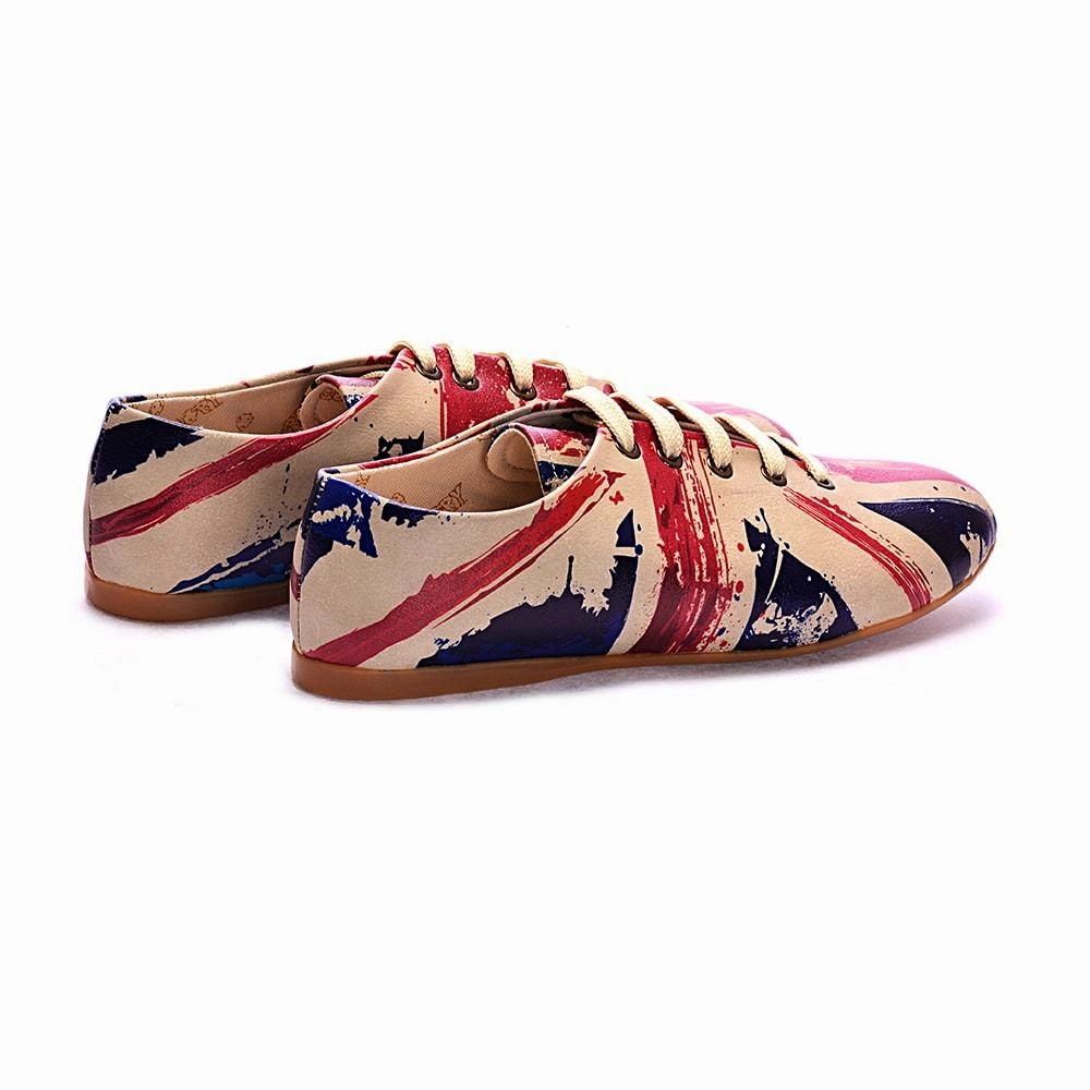 Flag Ballerinas Shoes SLV047 Body Balance Star Mood