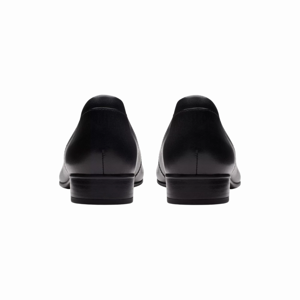 Clarks Krystine May Black Leather Pump (Women's) Wedding Shoes Bride