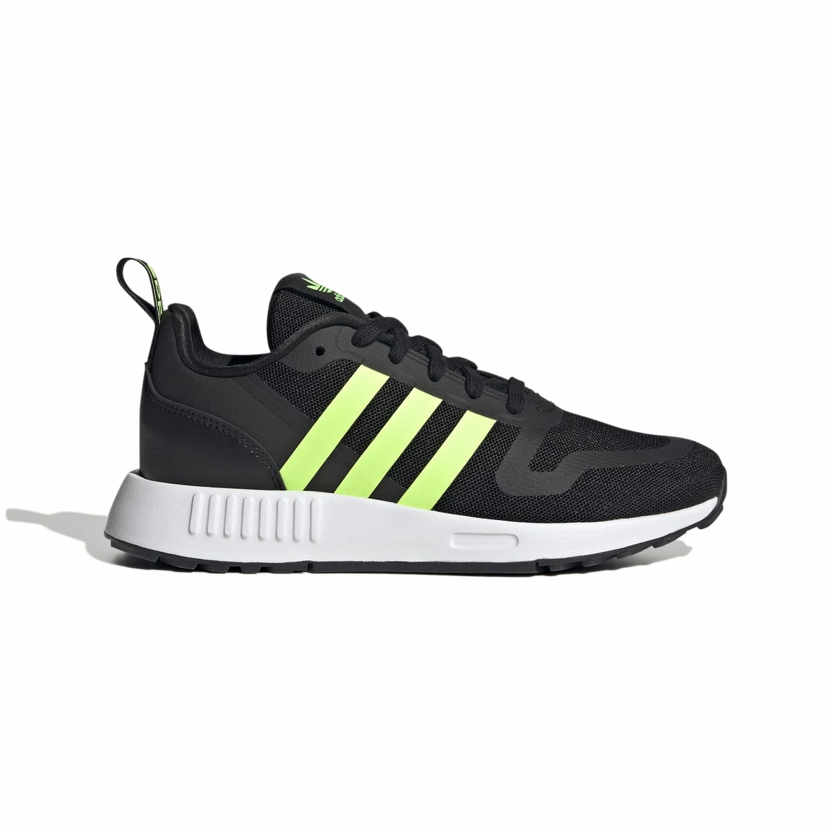 ADIDAS GY3779 MULTIX JR'S (Medium) Black/Green/White Mesh-Textile Running Shoes Rock Jog