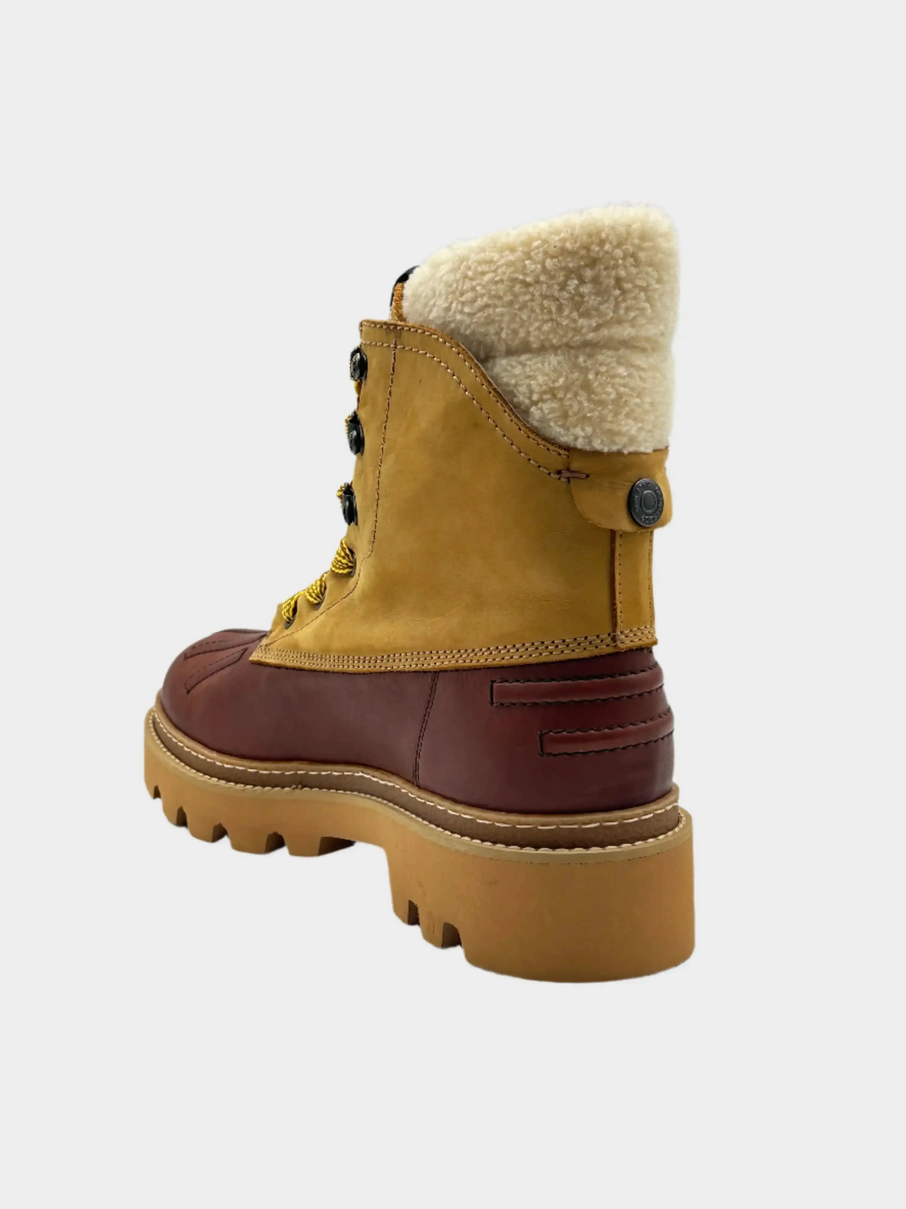 Gogo Boots Suede Furry Ankle Boots