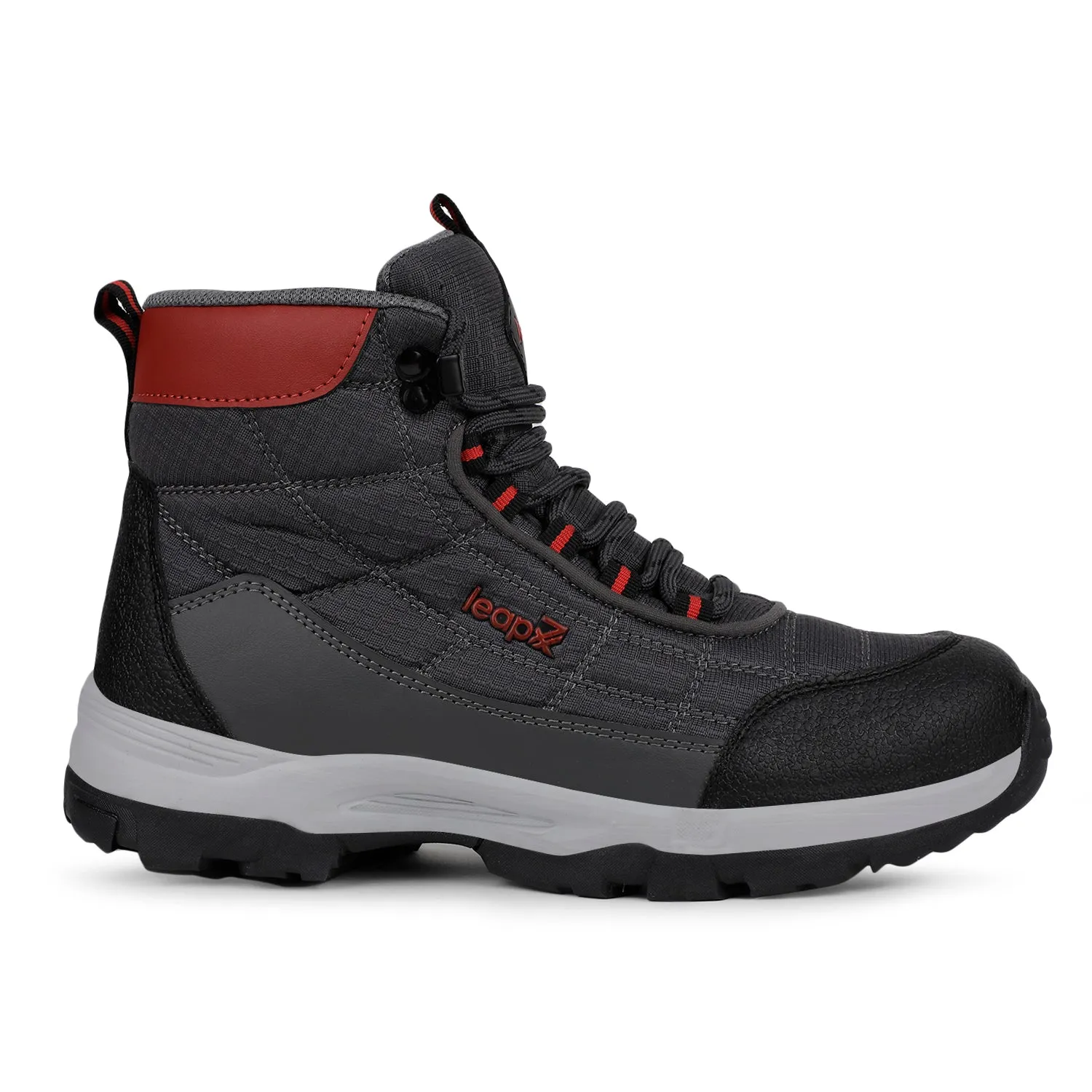 Nike Renew Fusion Training Shoes Leap7x Sports Light Grey High Ankle Trekking Shoes For Mens VERTICAL By Liberty