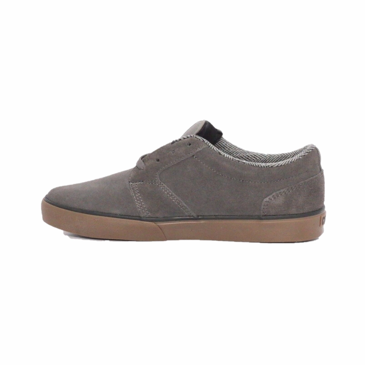 Street Mood Guide Step CIRCA 100130-GMG HESH 2.0 MN'S (Medium) Gunmetal/Gum Suede & Canvas Skate Shoes