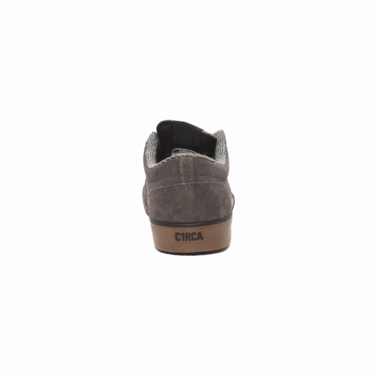 CIRCA 100130-GMG HESH 2.0 MN'S (Medium) Gunmetal/Gum Suede & Canvas Skate Shoes Shock protection