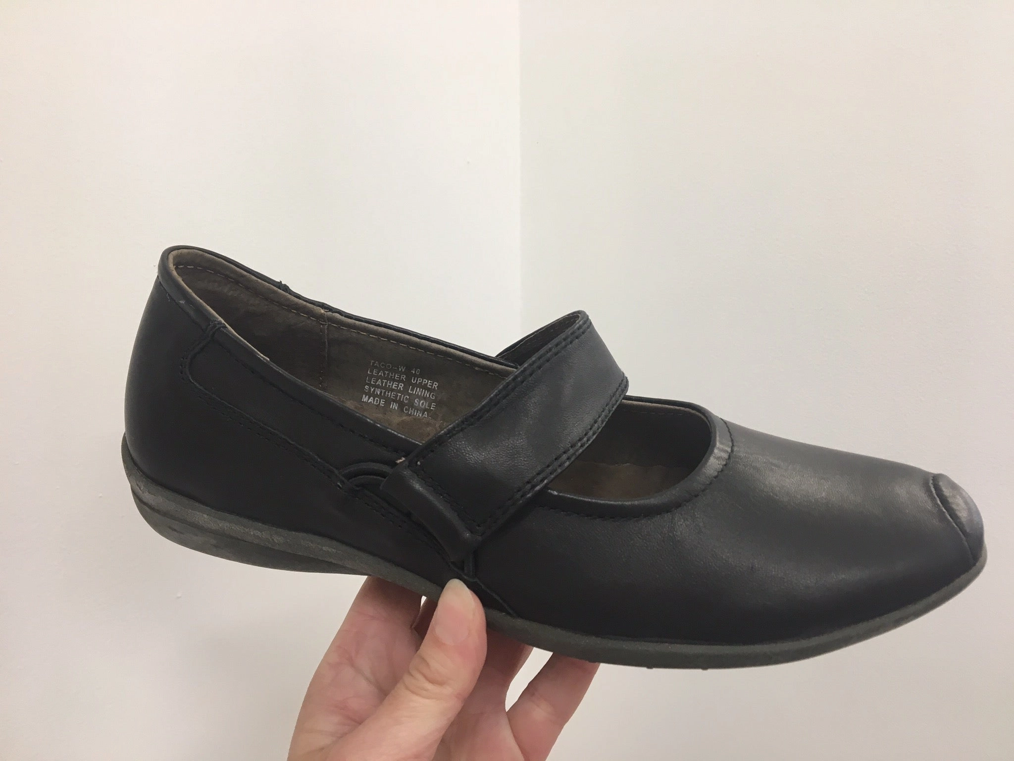 Lunch Pace Boston Belle Taco Black Leather