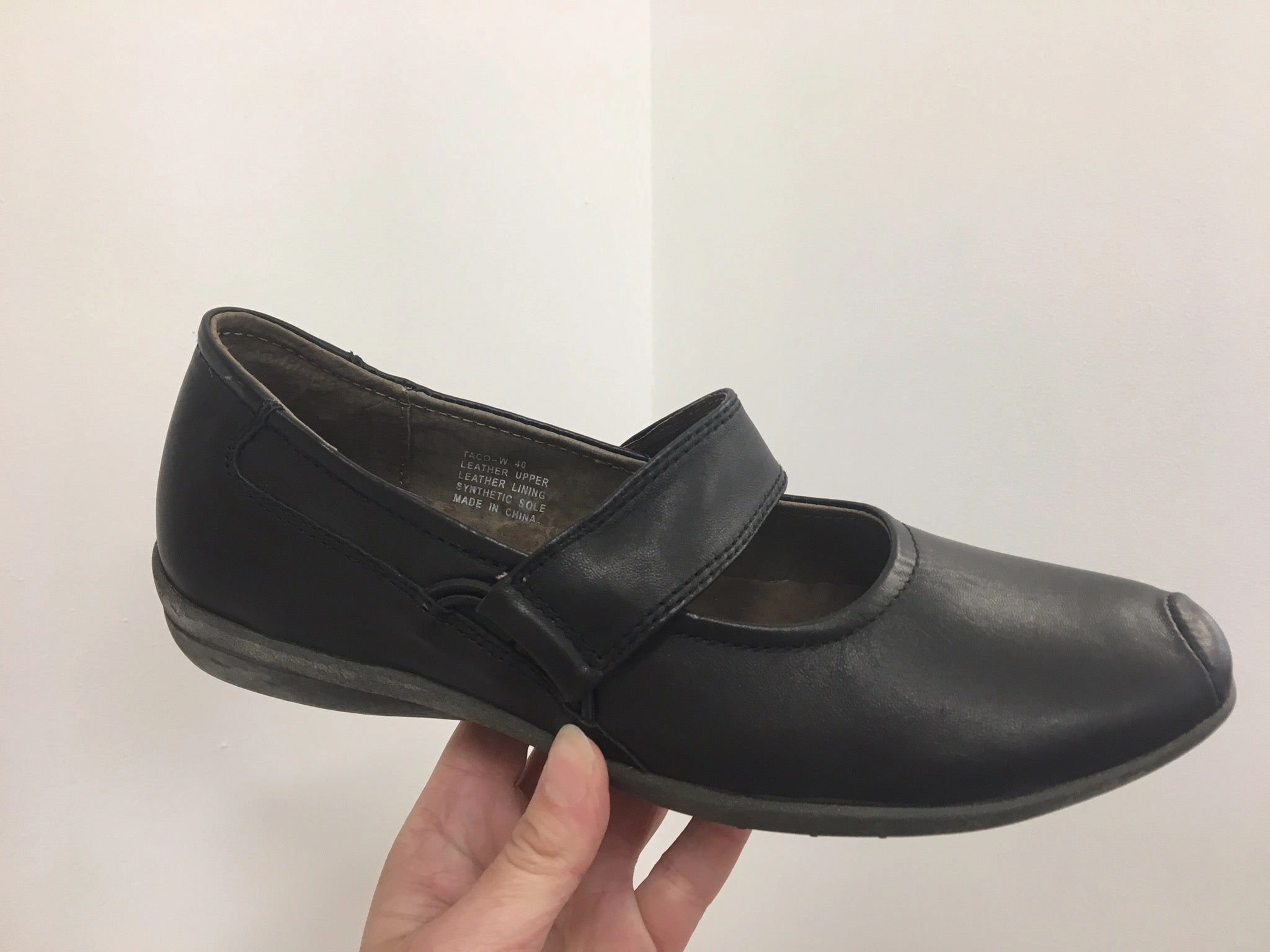 Lake Trek Boston Belle Taco Black Leather