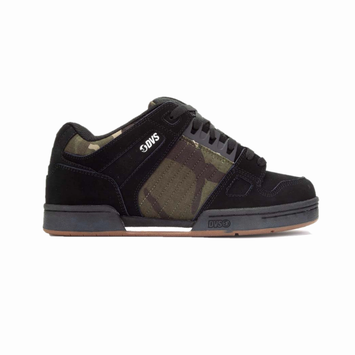 DVS F0000233962 CELSIUS MN'S (Medium) Black/Camo/Charcoal Suede, Leather & Nubuck Skate Shoes Crafted Quality
