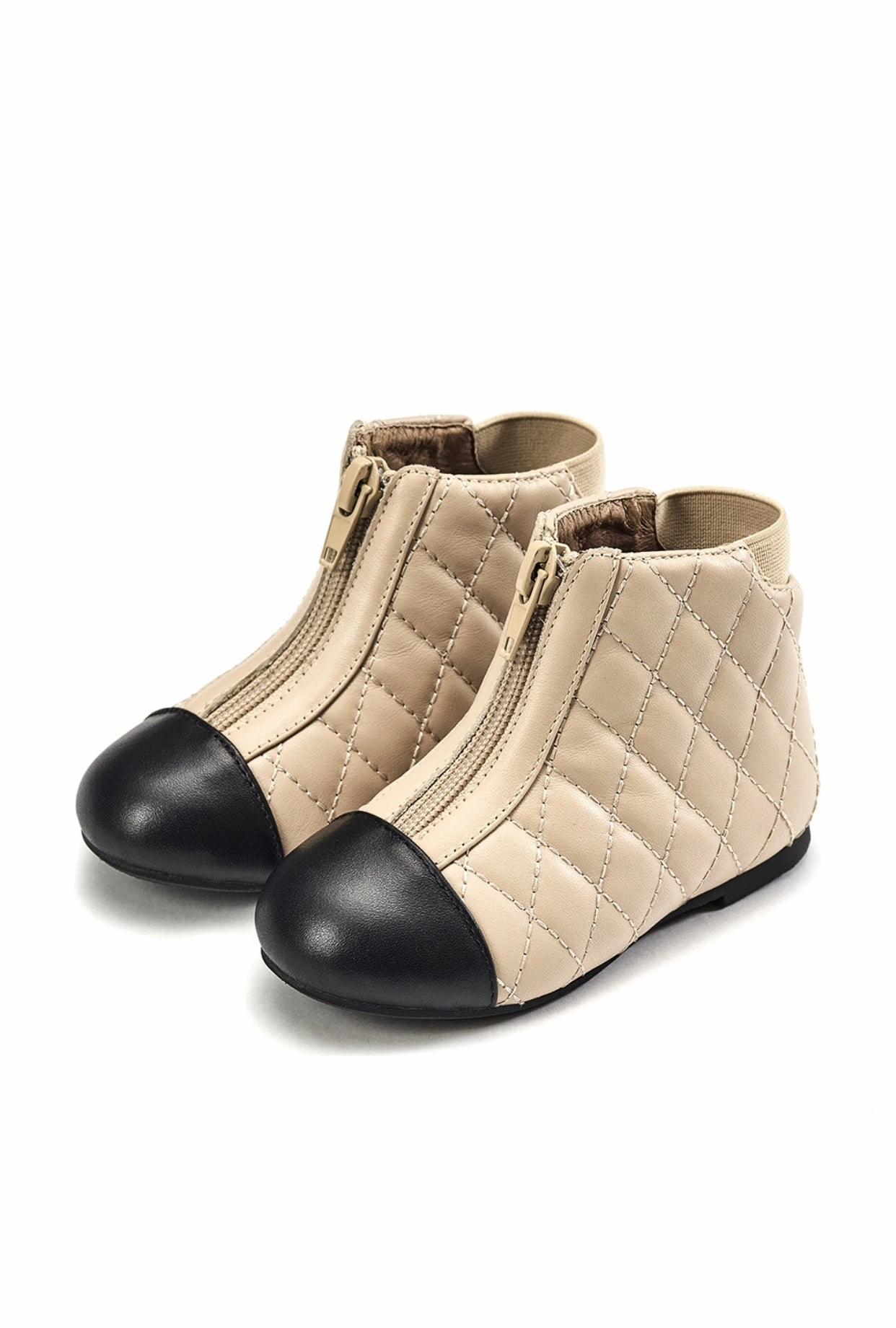 Age of Innocence Nicole 2.0(Wool lining)boots in Beige/Black Adidas Shoes In Wide Sizes