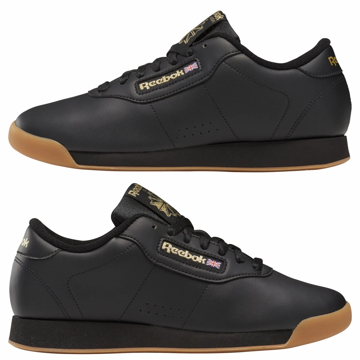 REEBOK BS8457 PRINCESS WMN'S (Medium) Black/Black/Black Synthetic/Leather Lifestyle Shoes Galaxy Jog