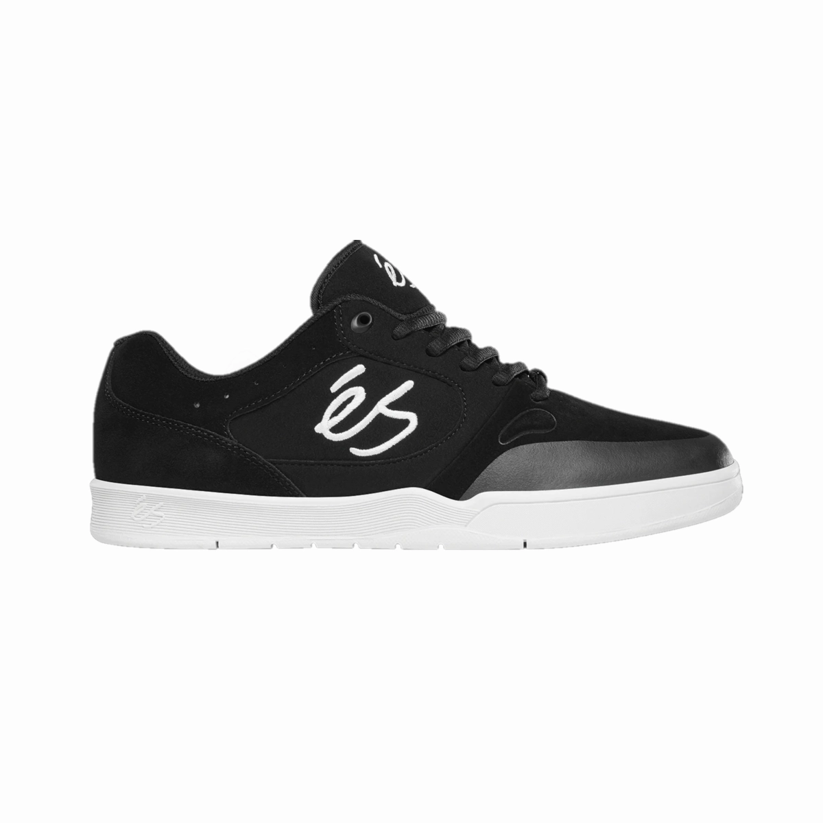 Long Wear ??S 5101000158/979 SWIFT 1.5 MN'S (Medium) Black/White/Gum Suede, Textile & Synthetic Skate Shoes