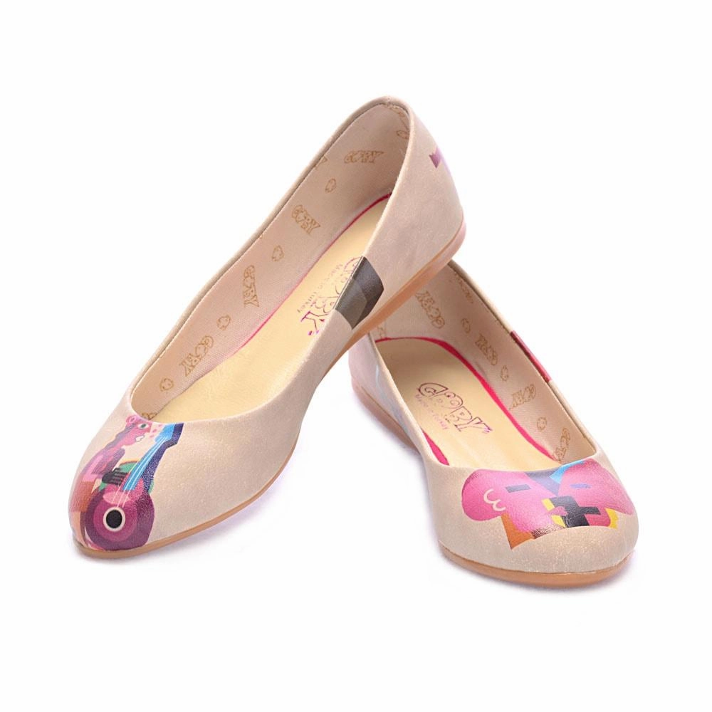 Abstract Music and Dialogue Ballerinas Shoes 1095 Balance Fit
