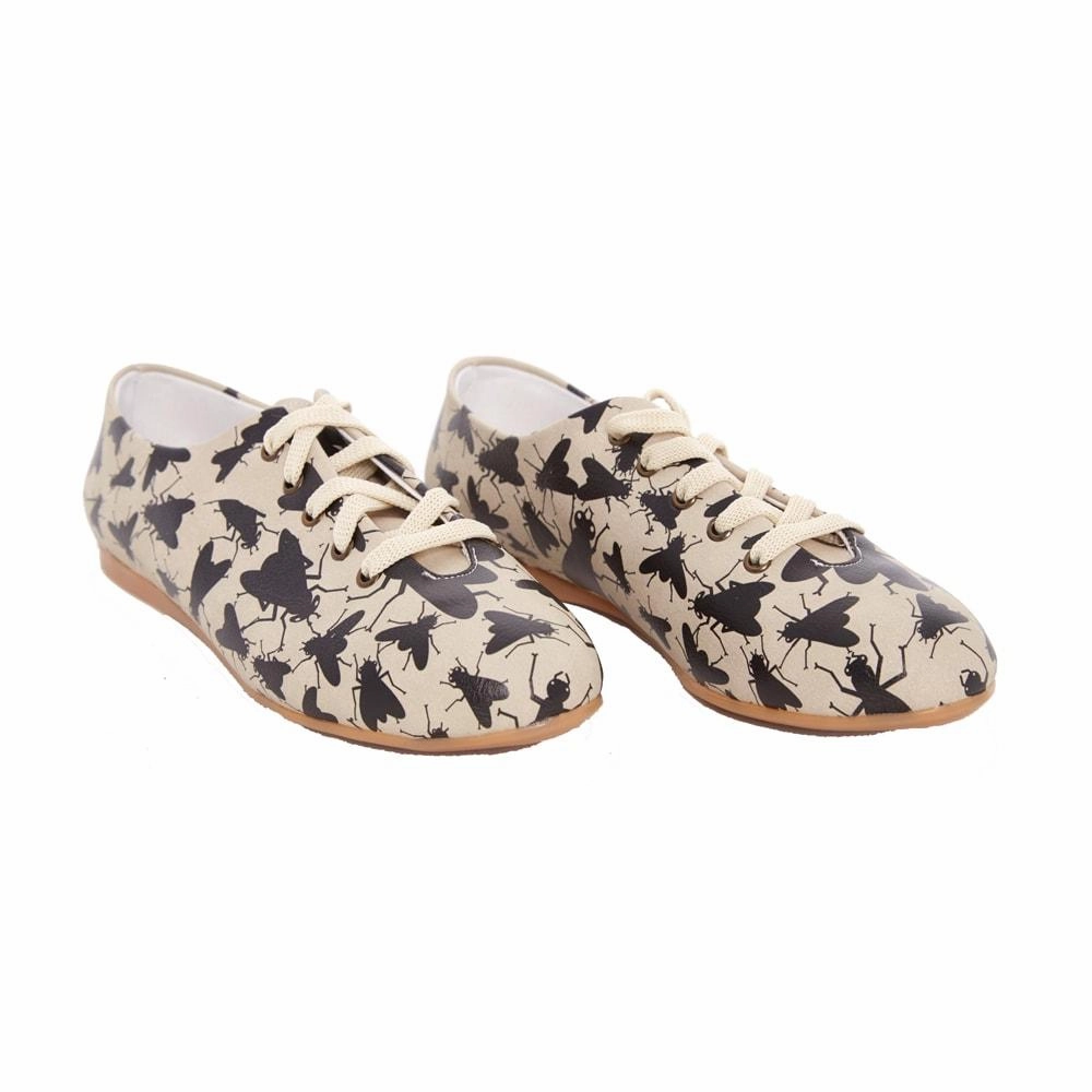 Flies Ballerinas Shoes SLV058 Winter Warm Ventilated Design