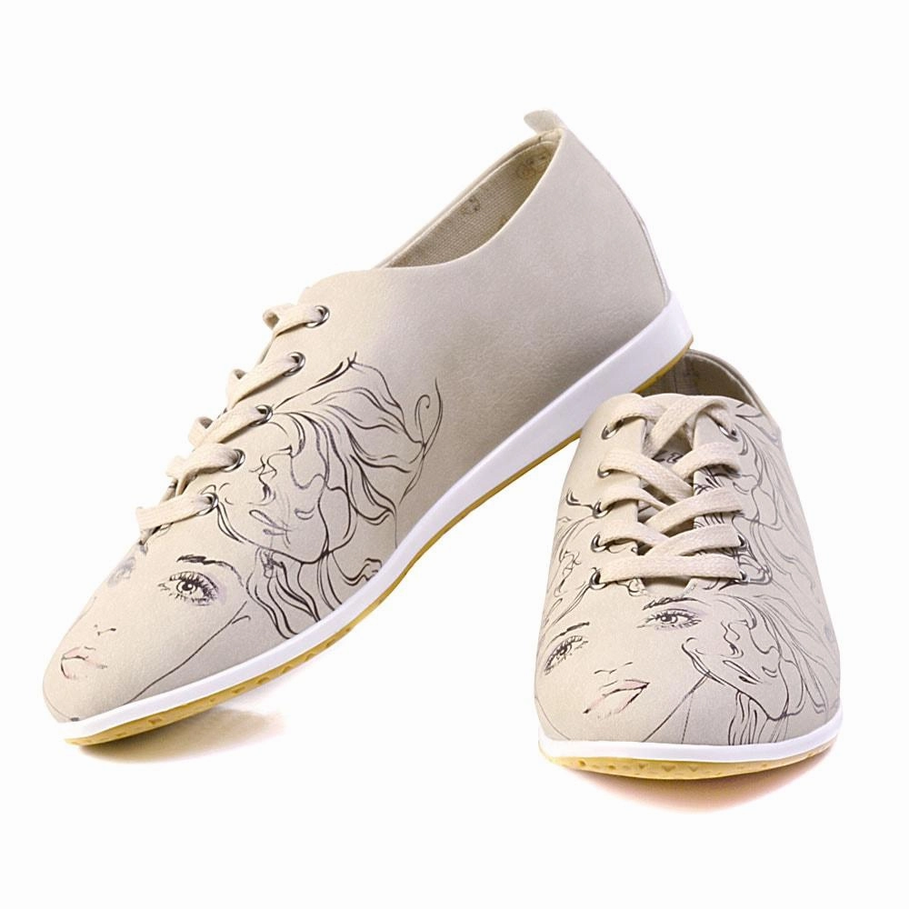 Beatiful Girl Ballerinas Shoes SLV196 Rock Path Low Arch