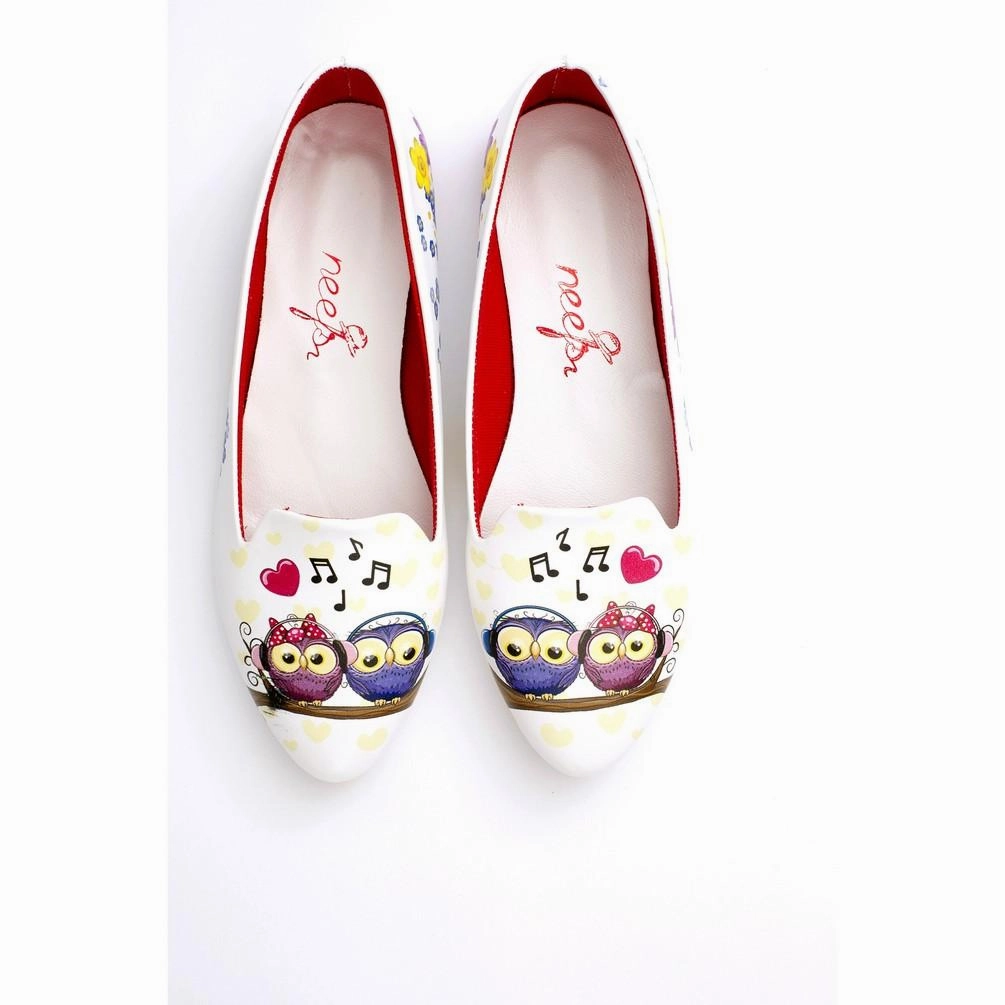 Weekend Casual Sweet Owl Ballerinas Shoes NBL217
